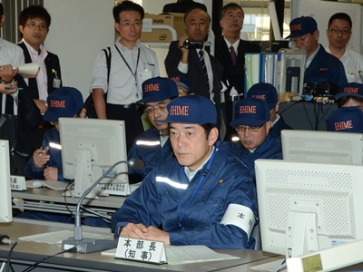 10月22日（火曜日）愛媛県原子力防災訓練（県庁）の画像