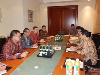 12月19日（木曜日）ガルーダ・インドネシア航空社長との会談（インドネシア）の画像