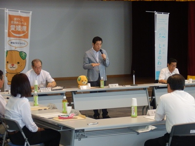 7月18日（金曜日）知事とみんなの愛顔でトーク（四国中央市）の画像