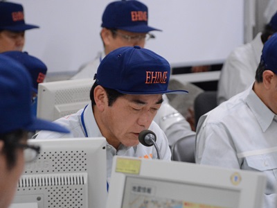 9月1日（月曜日）愛媛県総合防災訓練（災害対策本部会議）（県庁）の画像