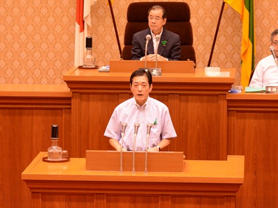 9月12日（金曜日）9月定例県議会　開会（県議会議事堂）の画像