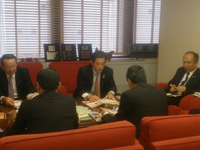 11月26日（水曜日）県産品の販路開拓に関する百貨店へのトップセールス（東京都）の画像