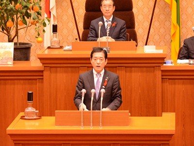 12月1日（月曜日）12月定例県議会　開会（県議会議事堂）の画像