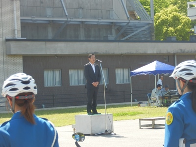 5月8日（金曜日）春の全国交通安全運動出動式（松山市内）の画像