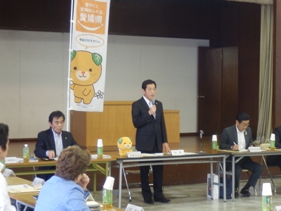 5月18日（月曜日）知事とみんなの愛顔でトーク（今治市）の画像