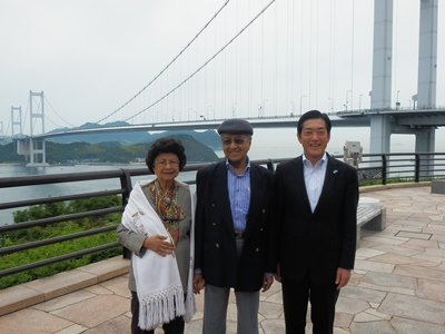 5月23日（土曜日）マレーシア元首相マハティール氏らと県内視察（今治市）の画像