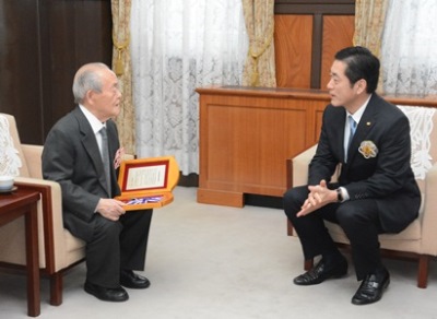 1月28日（木曜日）愛顔のえひめ知事表彰式（県庁）の画像