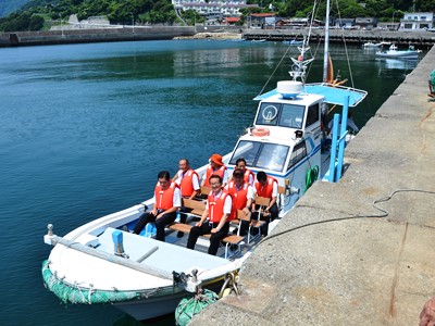 8月1日（月曜日）えひめいやしの南予博2016自主企画イベント「佐田岬アワビと出逢う四国最西端クルージング」（伊方町）の画像
