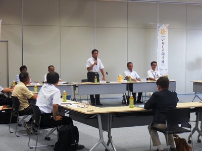8月1日（月曜日）知事とみんなの愛顔でトーク（伊方町）の画像