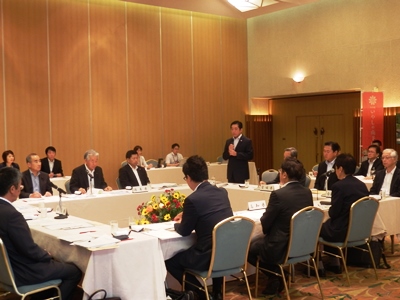 8月3日（水曜日）四国4県議会正副議長会議（松山市内）の画像