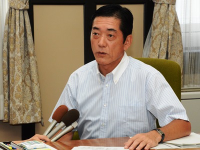 8月26日（金曜日）9月補正予算案知事査定（県庁）の画像