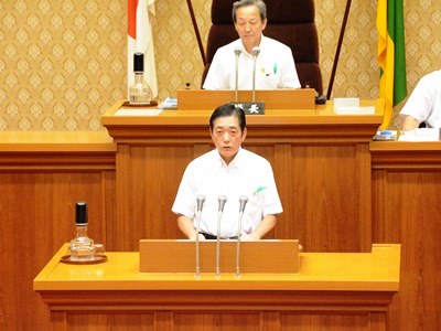 9月12日（月曜日）9月定例県議会開会（県議会議事堂）の画像