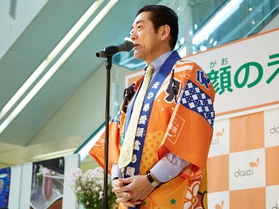 1月14日（土曜日）県産品の販路開拓に関する大手スーパーへのトップセールス（千葉県）