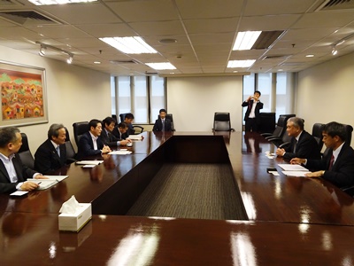 1月17日（火曜日）総合商社幹部ら訪問（フィリピン）の画像