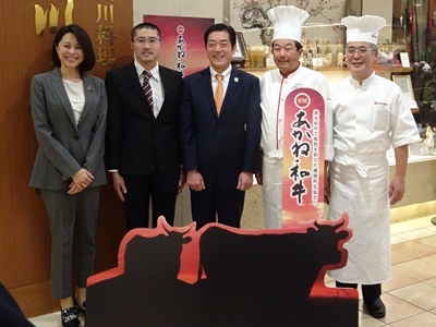 2月21日（火曜日）愛媛あかね和牛レストランフェアin愛媛キックオフイベント（松山市）の画像