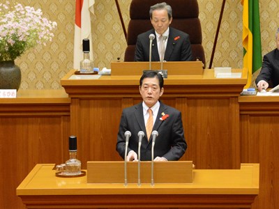 2月22日（水曜日）2月定例県議会開会（県議会議事堂）の画像