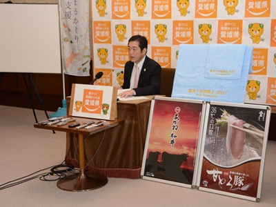 4月12日（水曜日）定例記者会見（県庁）の画像