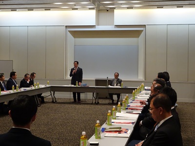 4月28日（金曜日）愛媛県プロスポーツ地域振興協議会総会（県武道館）の画像