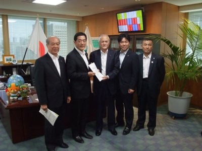 5月29日（月曜日）内閣府特命担当大臣（原子力防災）への重要施策提案・要望（東京都）の画像