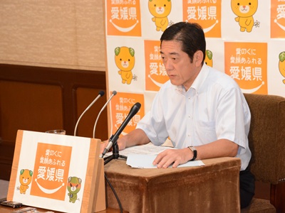 6月8日（木曜日）定例記者会見（県庁）の画像