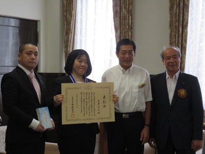 6月13日（火曜日）愛顔のえひめ知事表彰式（県庁）の画像