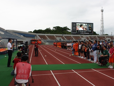 6月25日（日曜日）愛顔つなぐえひめ国体・えひめ大会100日前イベント（ニンジニアスタジアム）の画像