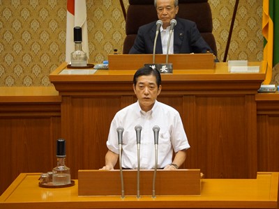 6月28日（水曜日）6月定例県議会閉会（県議会議事堂）の画像