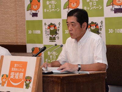 8月15日（火曜日）定例記者会見（県庁）の画像