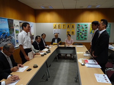 8月17日（木曜日）自治体国際化協会ソウル事務所長ら訪問（韓国・ソウル市）の画像