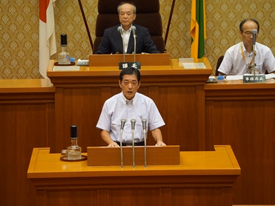 8月21日（月曜日）9月定例県議会開会（県議会議事堂）の画像