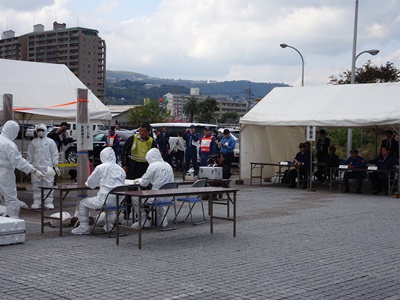 11月14日（火曜日）愛媛県原子力防災訓練（現地訓練視察）（大分県）の画像