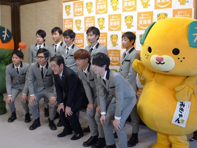 1月5日（金曜日）ご当地アイドル「唯我独尊」メンバーの訪問（県庁）の画像