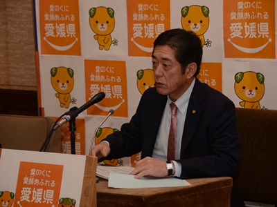 1月11日（木曜日）定例記者会見（県庁）の画像
