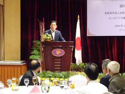 1月15日（月曜日）カンボジア日本人会、カンボジア日本人商工会等との交流会（カンボジア）の画像