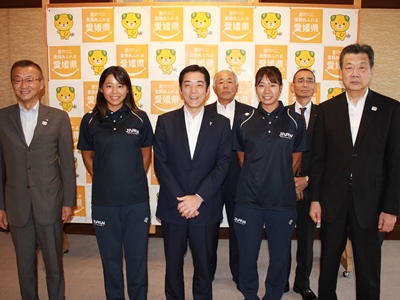 5月25日（金曜日）日本バレーボール協会会長らの訪問（県庁）の画像