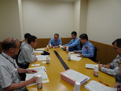 7月16日（月曜日）石井国土交通大臣と会談（松山市）の画像