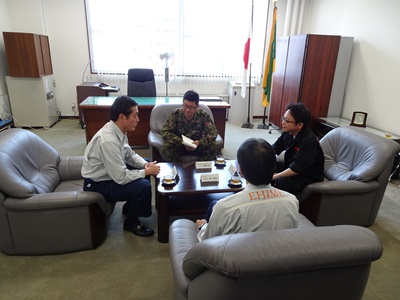7月16日（月曜日）大野防衛大臣政務官と会談（松山市）の画像