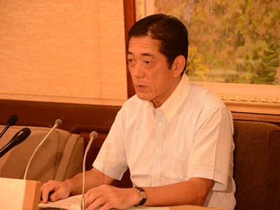 8月9日（木曜日）定例記者会見（県庁）の画像