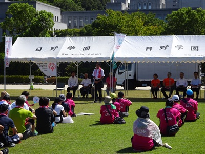 9月2日（日曜日）2018トーチランinえひめ開会式（松山市）の画像