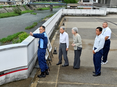 9月21日（金曜日）天皇皇后両陛下被災地御見舞（西予市）の画像