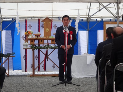 10月26日（金曜日）株式会社愛南・サンフィッシュ水産食品加工場起工式（愛南町）の画像
