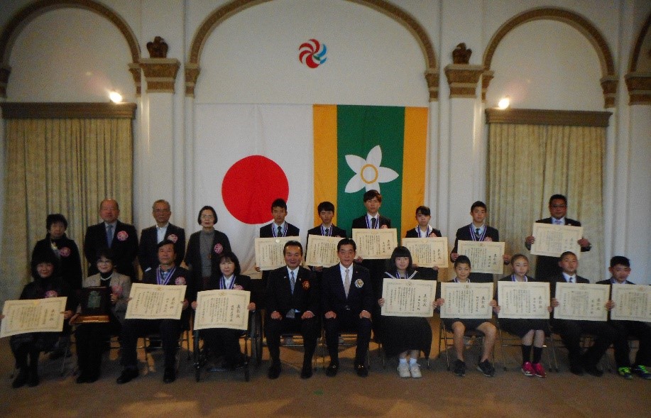 3月12日（火曜日）愛顔のえひめ知事表彰式（県庁）の画像