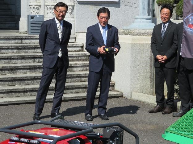 4月3日（水曜日）農業用機械等製造販売会社の訪問（県庁）の画像