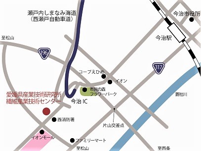 繊維産業技術センター地図