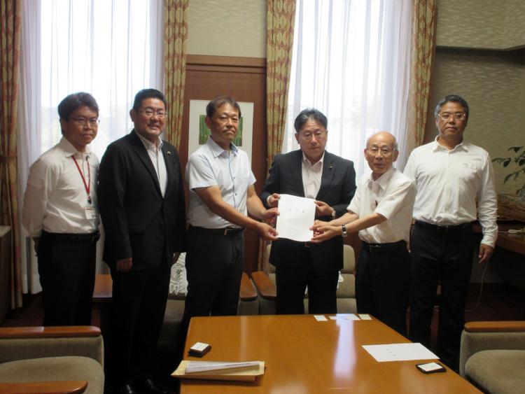 愛媛県私立中学高等学校連合会等による要望