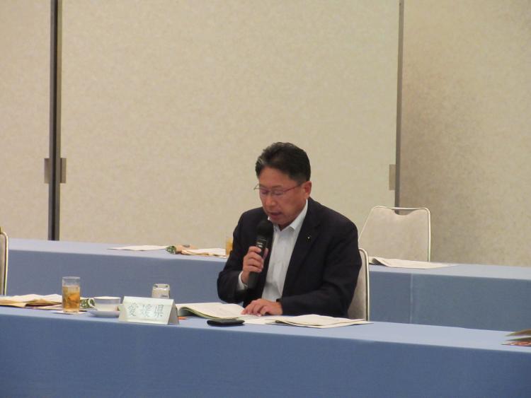 令和5年度第2回四国4県議会正副議長会議（徳島県）