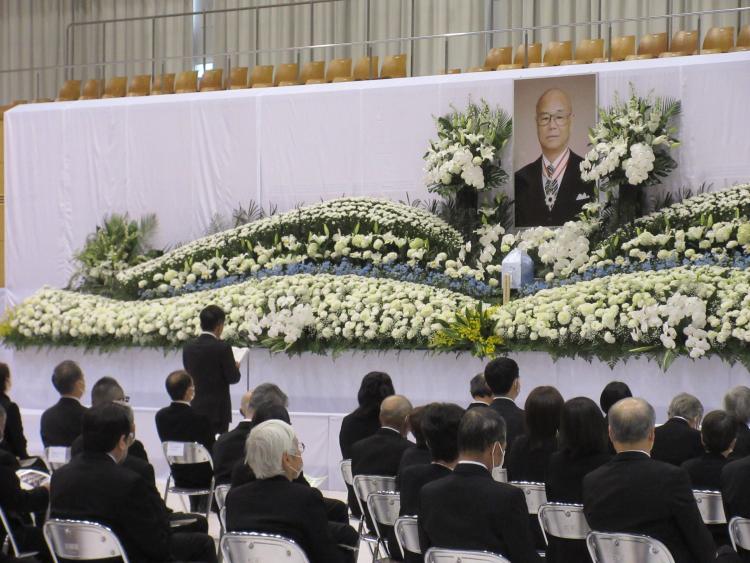 池田忠幸元愛媛県議会議長お別れの会