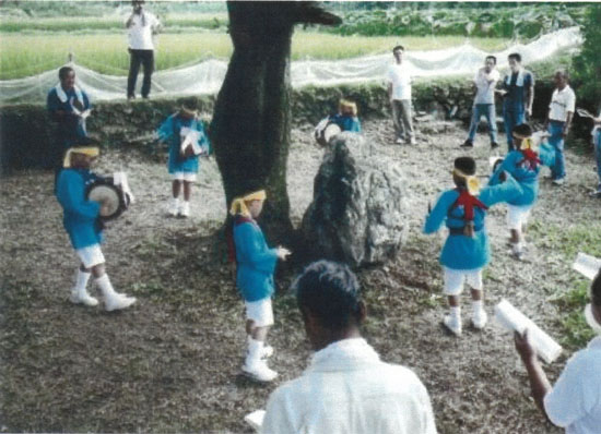 畑野の薦田踊りの画像