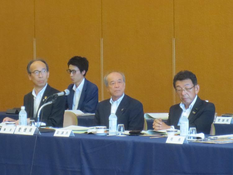 290822中国四国九県議会正副議長会議　正副議長