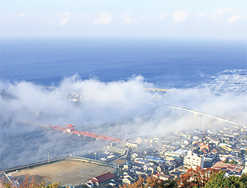 ［大洲市］神秘的な現象「肱川あらし」の画像